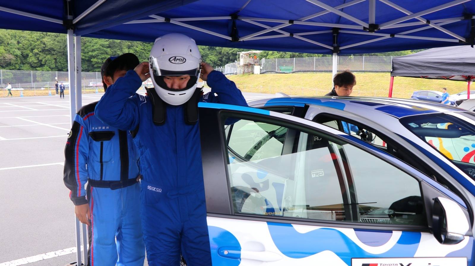 ヤリスカップ　Yaris Cup　レース　岡山国際サーキット　ネッツトヨタ福井　社員　モータースポーツ活動　福利厚生