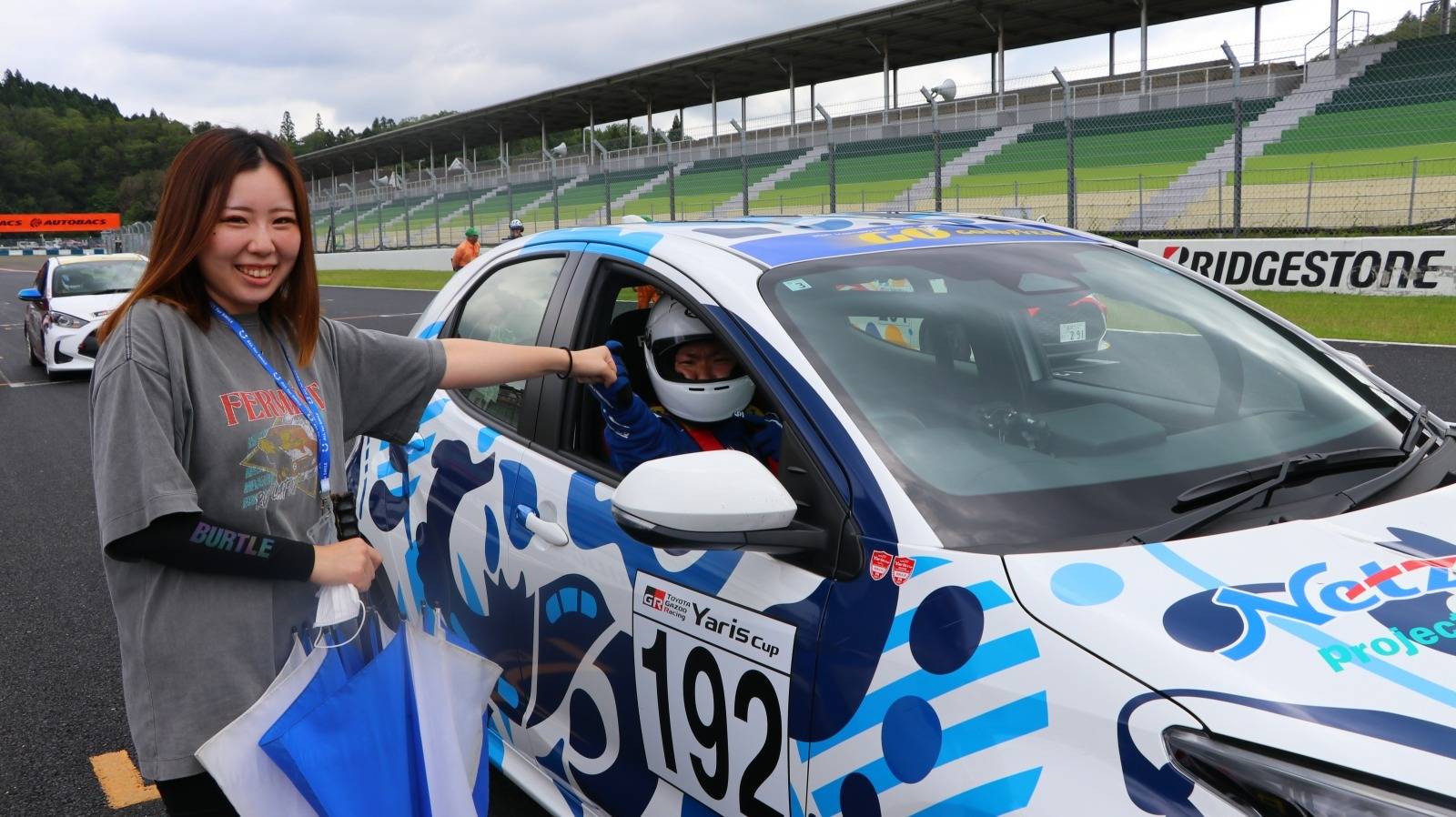 ヤリスカップ　Yaris Cup　レース　岡山国際サーキット　ネッツトヨタ福井　社員　モータースポーツ活動　福利厚生