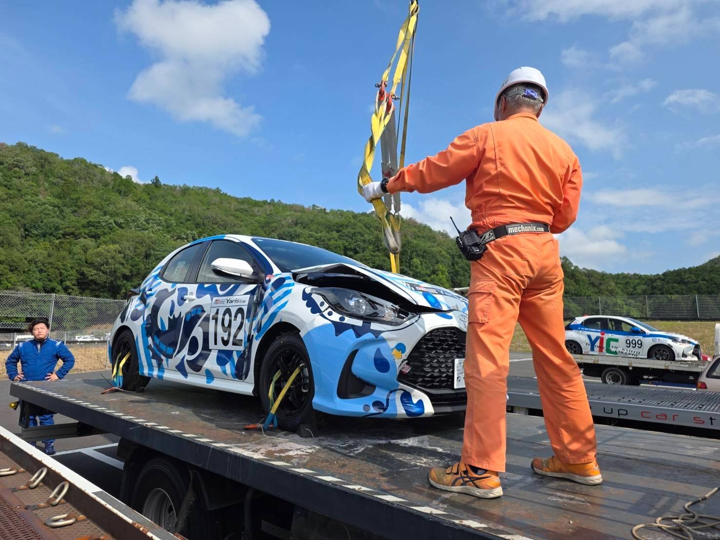 ヤリスカップ　Yaris Cup　レース　岡山国際サーキット　ネッツトヨタ福井　社員　モータースポーツ活動　福利厚生