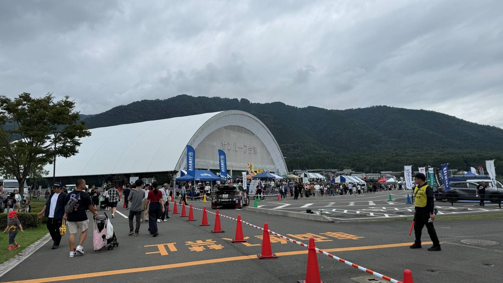 トヨタガズーレーシング　勝山ラリー　福井　トヨタ販売店　ラリちゃれ　ネッツトヨタ福井
